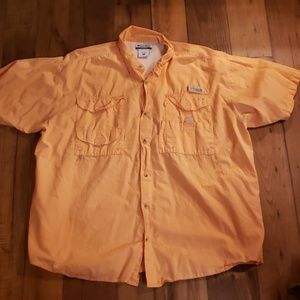 Columbia button down fishing shirt